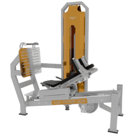 MÁQUINA DUAL LEG 180º | HACK LINERAR - TITANIUM
